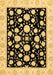 Oriental Brown Traditional Rug, abs438brn