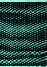 Abstract Turquoise Modern Rug, abs4390turq