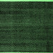 Square Abstract Emerald Green Modern Rug, abs4390emgrn