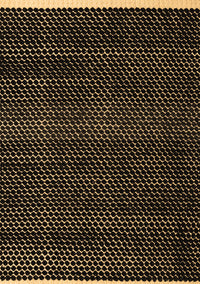 Abstract Brown Modern Rug, abs4390brn