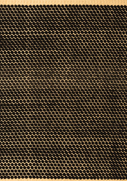 Abstract Brown Modern Rug, abs4390brn