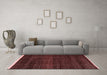 Modern Red Washable Rugs