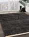 Abstract Sandstone Brown Modern Rug in Family Room, abs4390