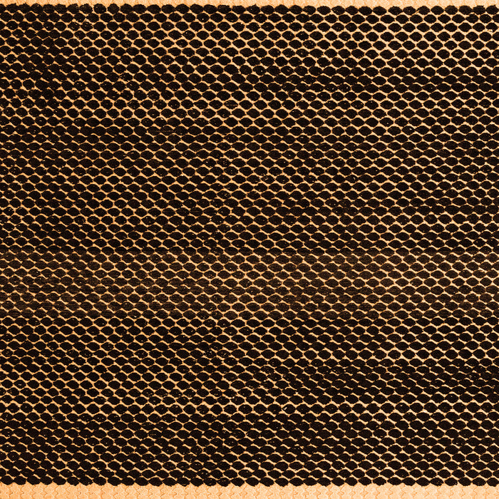 Square Abstract Orange Modern Rug, abs4390org