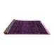 Sideview of Abstract Pink Modern Rug, abs4390pnk