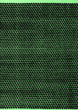 Abstract Emerald Green Modern Rug, abs4390emgrn