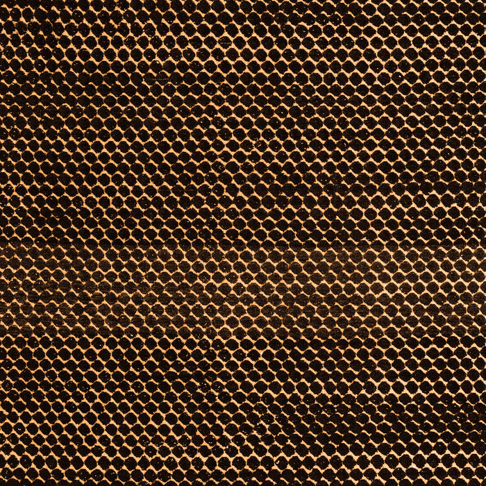 Abstract Orange Modern Rug, abs4390org