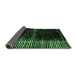 Sideview of Abstract Emerald Green Modern Rug, abs4391emgrn