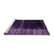 Sideview of Machine Washable Abstract Purple Modern Area Rugs, wshabs4391pur