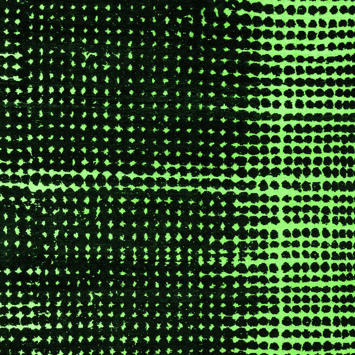 Abstract Green Modern Rug, abs4391grn