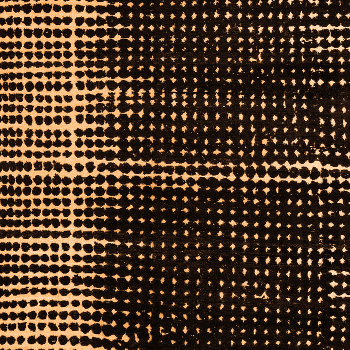 Machine Washable Abstract Orange Modern Area Rugs, wshabs4391org