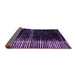 Sideview of Abstract Purple Modern Rug, abs4391pur