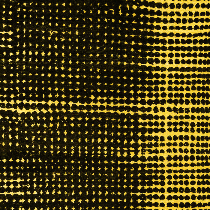 Abstract Yellow Modern Rug, abs4391yw