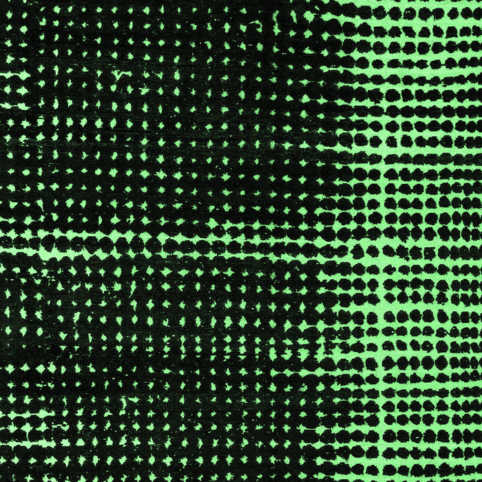 Machine Washable Abstract Emerald Green Modern Area Rugs, wshabs4391emgrn