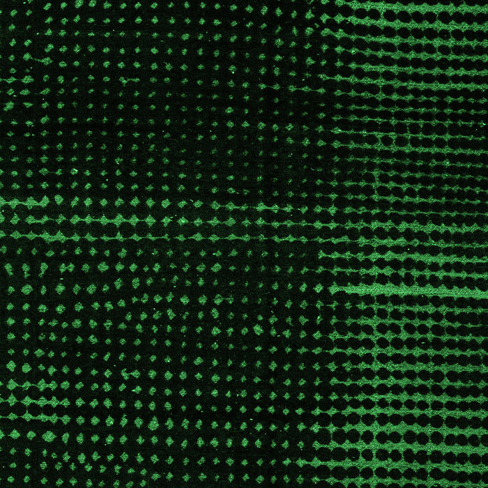 Abstract Green Modern Rug, abs4392grn