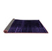 Sideview of Abstract Purple Modern Rug, abs4392pur