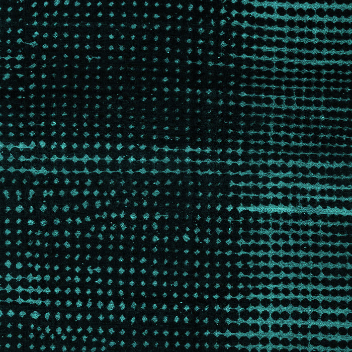 Abstract Turquoise Modern Rug, abs4392turq
