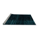 Sideview of Machine Washable Abstract Light Blue Modern Rug, wshabs4392lblu