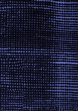 Abstract Blue Modern Rug, abs4392blu