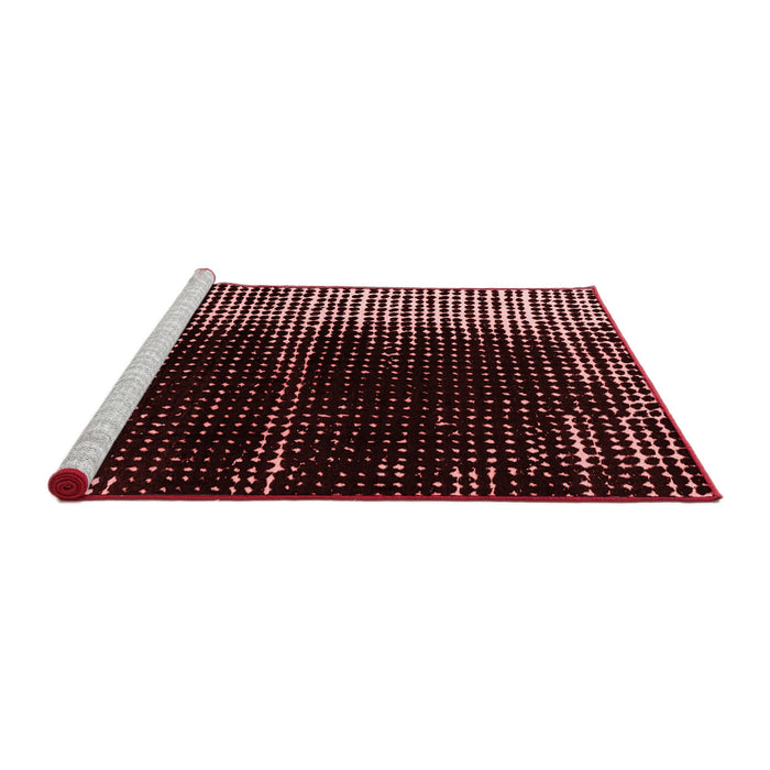 Modern Red Washable Rugs