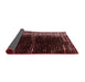 Abstract Red Modern Area Rugs