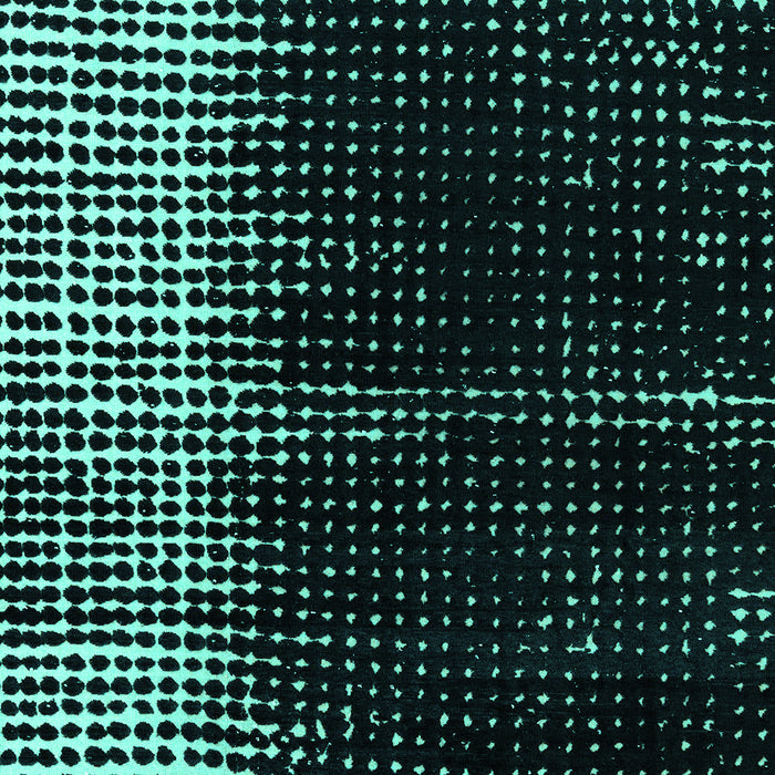 Abstract Turquoise Modern Rug, abs4393turq