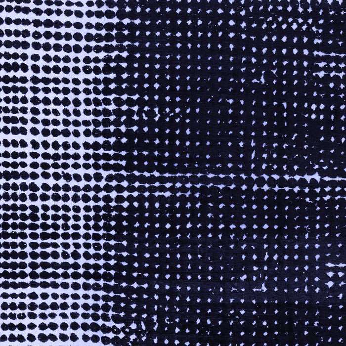 Machine Washable Abstract Blue Modern Rug, wshabs4393blu