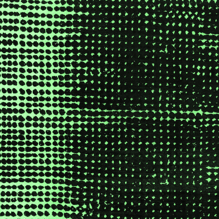 Abstract Emerald Green Modern Rug, abs4393emgrn