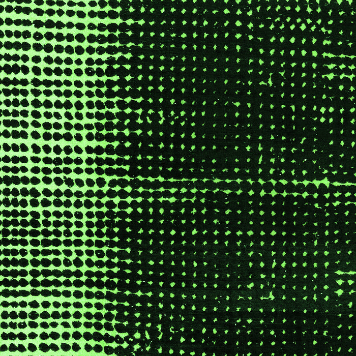 Abstract Green Modern Rug, abs4393grn