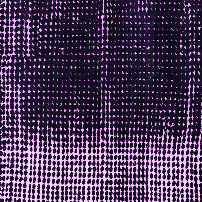 Square Machine Washable Abstract Purple Modern Area Rugs, wshabs4393pur