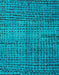 Abstract Aqua Cyan Blue Modern Rug, abs4394