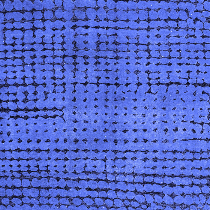 Abstract Blue Modern Rug, abs4394blu