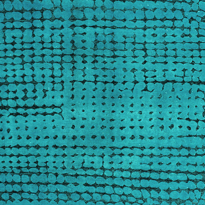 Abstract Turquoise Modern Rug, abs4394turq