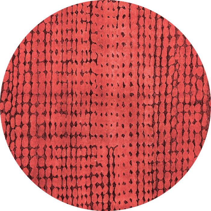 Abstract Red Modern Rug, abs4394red