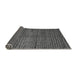 Sideview of Abstract Gray Modern Rug, abs4394gry