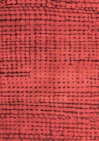 Abstract Red Modern Rug, abs4394red