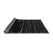 Sideview of Abstract Gray Modern Rug, abs4395gry