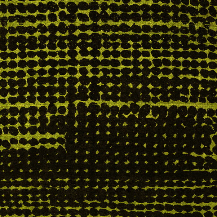 Machine Washable Abstract Yellow Modern Rug, wshabs4395yw