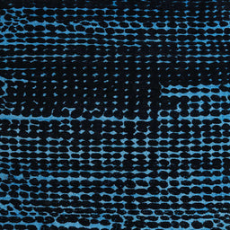 Square Machine Washable Abstract Black Rug, wshabs4395