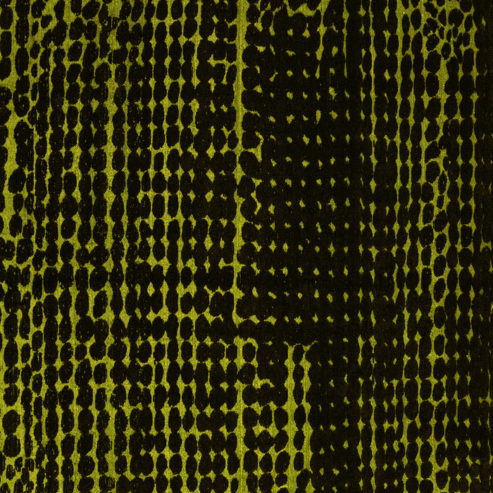 Square Machine Washable Abstract Yellow Modern Rug, wshabs4395yw