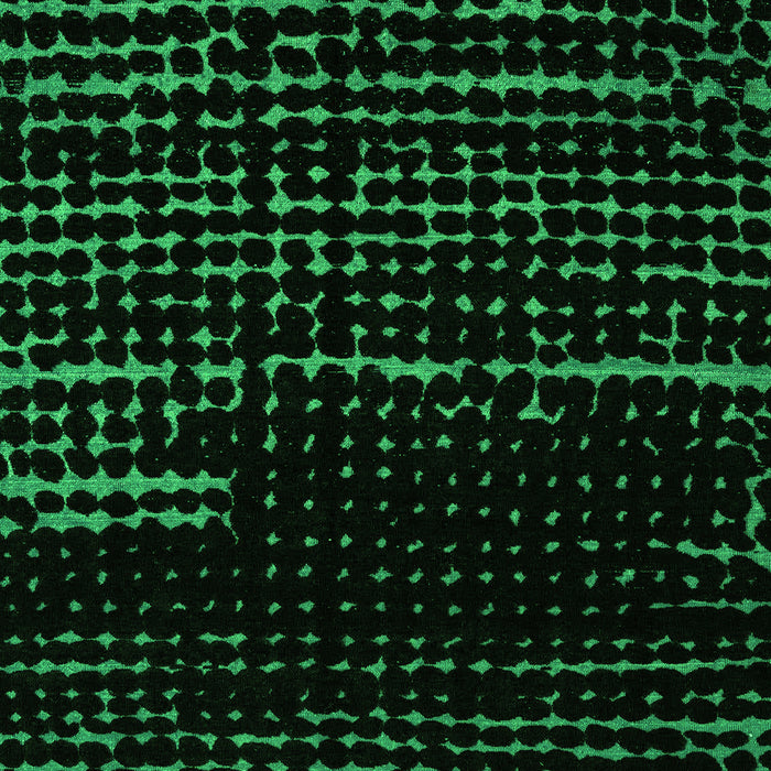 Machine Washable Abstract Green Modern Area Rugs, wshabs4395grn