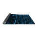 Sideview of Abstract Light Blue Modern Rug, abs4395lblu