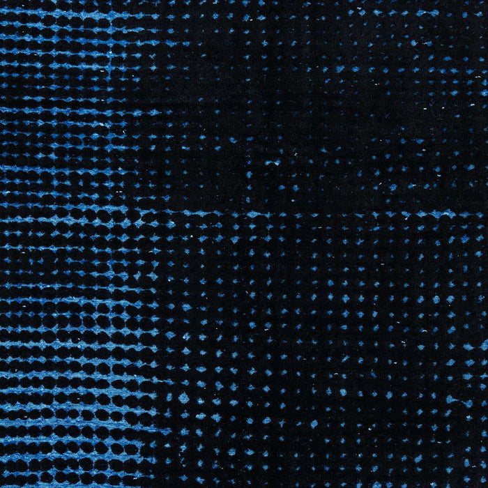 Machine Washable Abstract Black Rug, wshabs4396