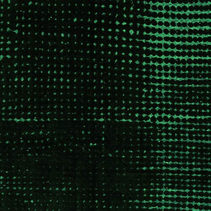 Machine Washable Abstract Green Modern Area Rugs, wshabs4396grn