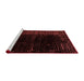 Modern Red Washable Rugs