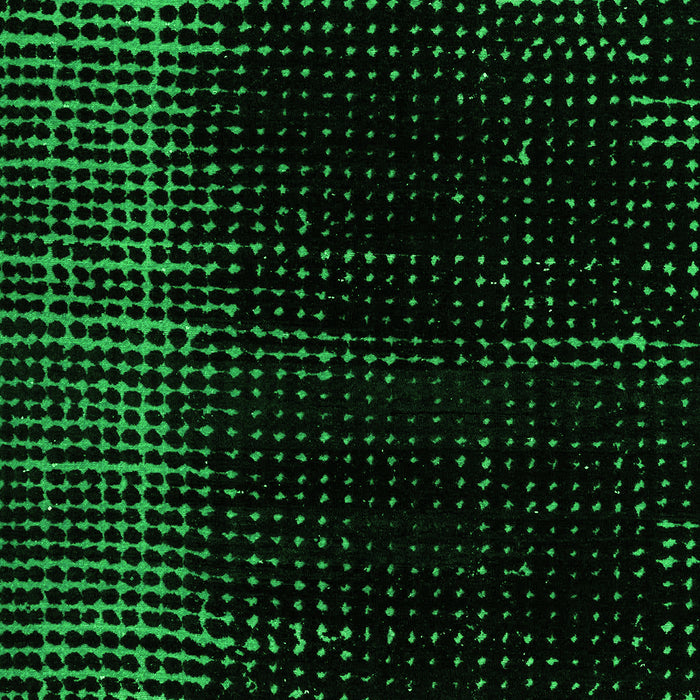Abstract Green Modern Rug, abs4397grn