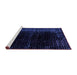 Sideview of Machine Washable Abstract Purple Modern Area Rugs, wshabs4397pur