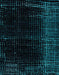 Abstract Teal Green Modern Rug, abs4397