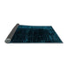 Sideview of Abstract Light Blue Modern Rug, abs4397lblu