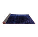 Sideview of Abstract Purple Modern Rug, abs4397pur